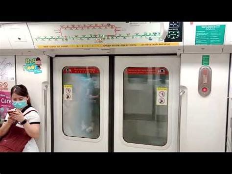 SMRT NSL Back EWL SMRT NSL Ride From Dhoby Ghaut To City Hall Towards