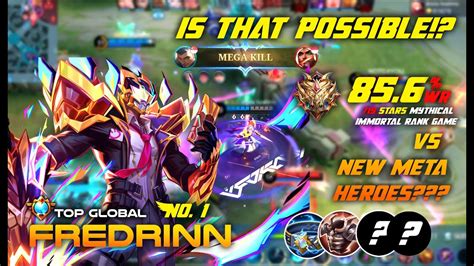 Top Global Fredrinn Vs New Meta Heroes Who Win Youtube