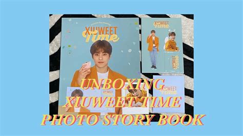 Unboxing Xiumin Xiuweet Time Photo Story Book Asmr