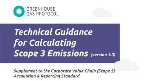 Technical Guidance For Calculating Scope 3 Emissions Etiskhandel