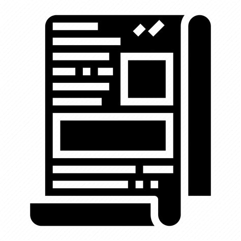 Communications Journal News Newspaper Icon Download On Iconfinder