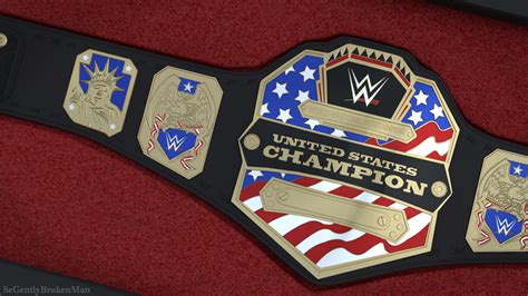 United States Championship Belt by SeGentlyBrokenMan on DeviantArt