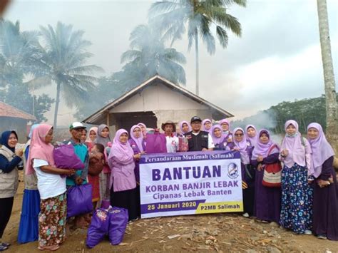 Salimah Dan Act Beri Bantuan Korban Banjir Lebak Hidayatullah