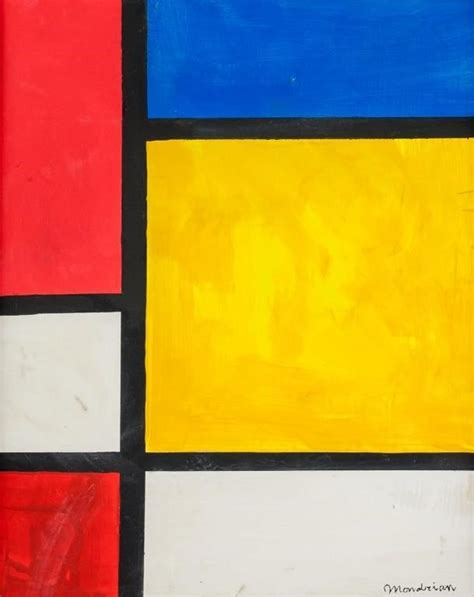 Piet Mondrian De Stijl Oil For Auction At On August 1 2019 888 Auctions