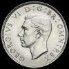 George Vi Silver Two Shilling Coin Florin Ef