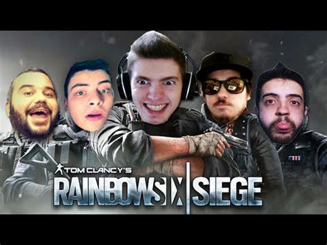 RAINBOW SIX SIEGE CAMPEONATO Entre YOUTUBERS SHOW YouTube