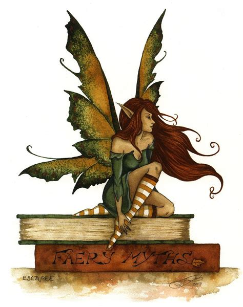 Sitting Faery Fairy Art Amy Brown Amy Brown Fairies