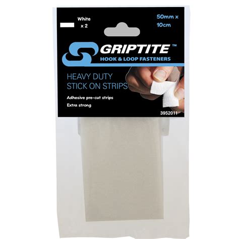 Buy Eliza Tinsley Griptite X Mm White Heavy Duty Stick On Strips