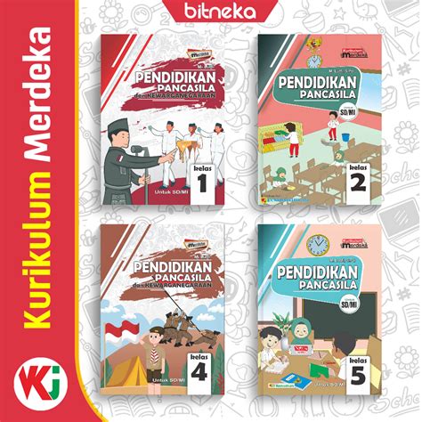 Jual Buku Siswa Pendidikan Pancasila Ppkn Sd Mi Kurikulum Merdeka