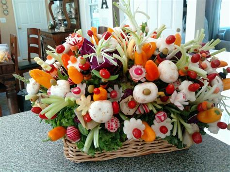 Aimeejo Desserts Veggie Bouquet For Womens Retreat Vegetable