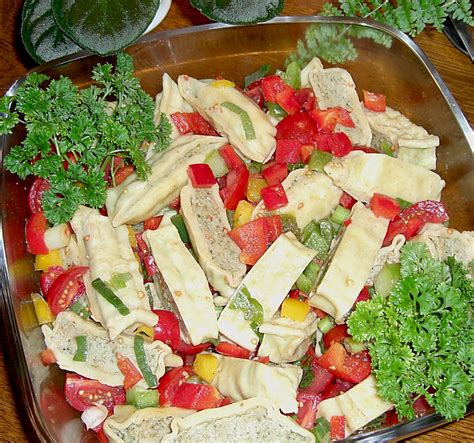 Maultaschen Salat Von Zwuggeline Chefkoch De