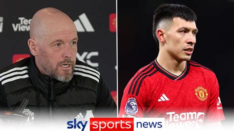 Erik Ten Hag Says Lisandro Martinez Could Return For Man United Against