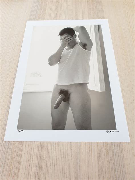 Artistic Male Nude Photo Art Print Signed And Numbered Limited Edition