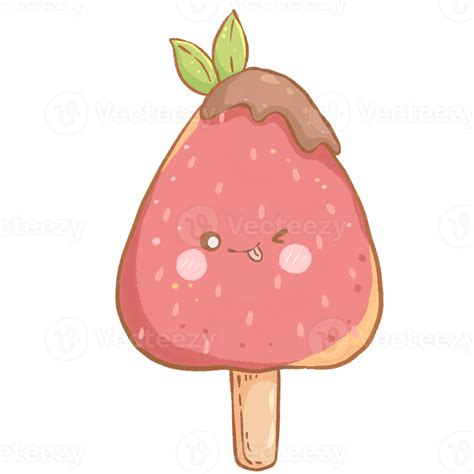 Cute Cartoon Ice Cream Character 44856639 Png