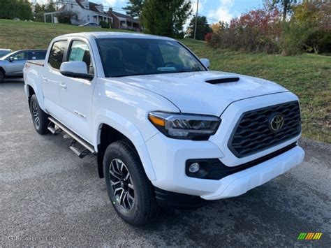 Super White Toyota Tacoma Trd Sport Double Cab X