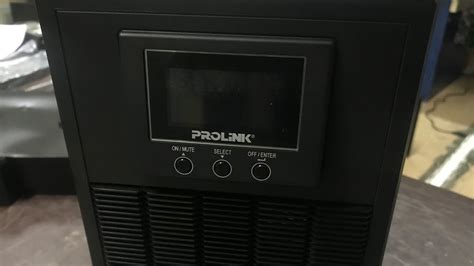 Ups Prolink 3000va 3kva Pro 803es Online Unboing Youtube