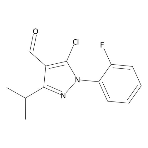 Buy 5 Chloro 1 2 Fluorophenyl 3 Propan 2 Yl 1H Pyrazole 4