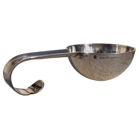 Hermès Ravinet Denfert Spoon Small Ladle Tastevin Wine Taster Silver