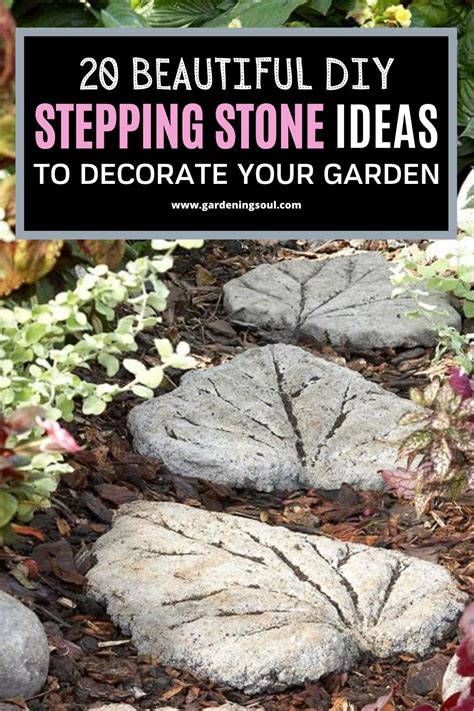 20 Beautiful Diy Stepping Stone Ideas To Decorate Your Garden