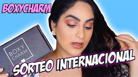 Boxycharm Mayo Rese A Sorteo Internacional Youtube