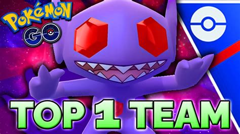 This Rank 1 In The World Team Is Absolutely Busted Shadow Sableye Is Op Go Battle League