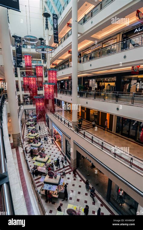 Suria Klcc Shopping Mall Interior Kuala Lumpur Malaysia Stock Photo