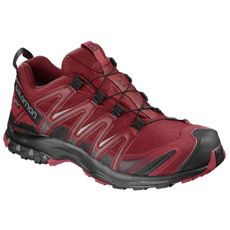 Zapatilla Salomon Xa Pro D Gtx Rojo Oscuro Negro