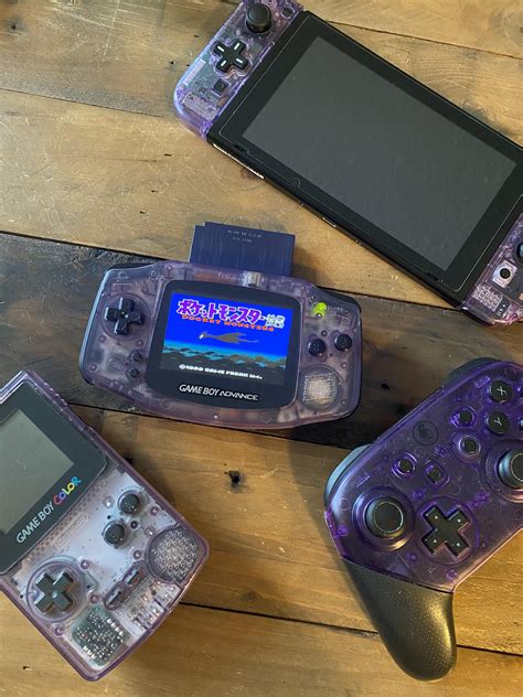 Finally Modded My Gameboy Advance To Look Like All Of My Other Consoles