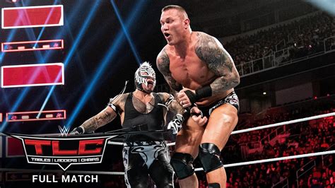 Full Match Rey Mysterio Vs Randy Orton Chairs Match Wwe Tlc