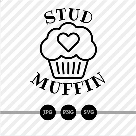 Stud Muffin Svg Png  Little Boys Toddlers Etsy