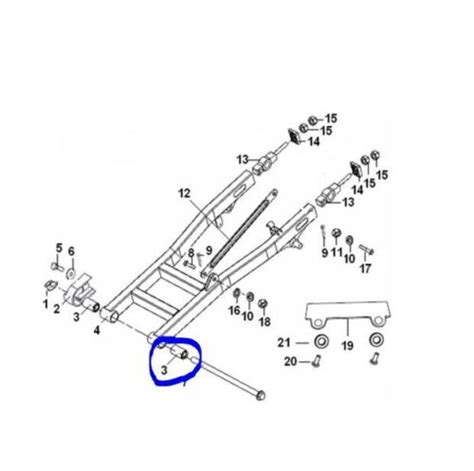 Keeway Superlight Swing Arm Bush Single Ebay