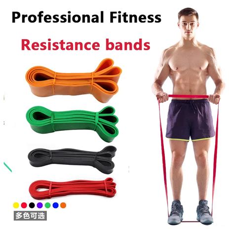 Resistance Bands Workout Rubber Loop For Fitness Gym Strength Training