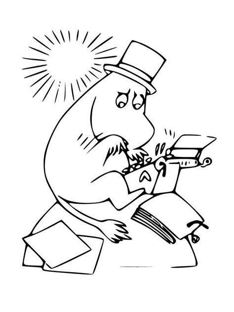 Moomin Coloring Pages