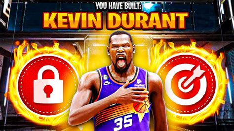 The Best 6 9 Kevin Durant Demigod Build W Hof Qfs On Nba 2k23 Current Gen Youtube