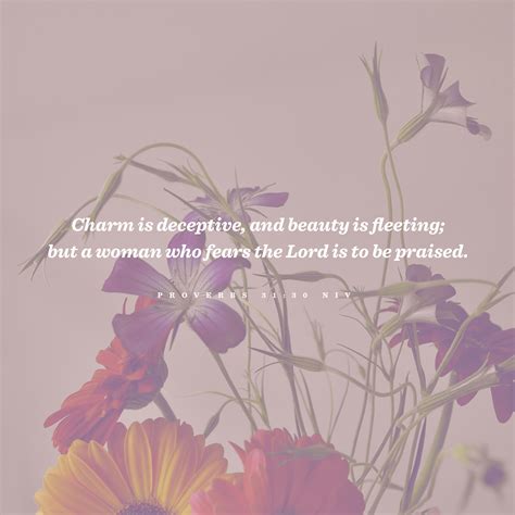 Proverbs 31:30 NIV | Creative | Scripture Art | Free Church Resources ...