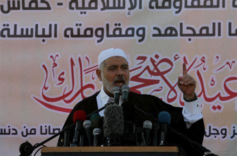 Hamas leader vows to maintain resistance, reconciliation : r/Palestine