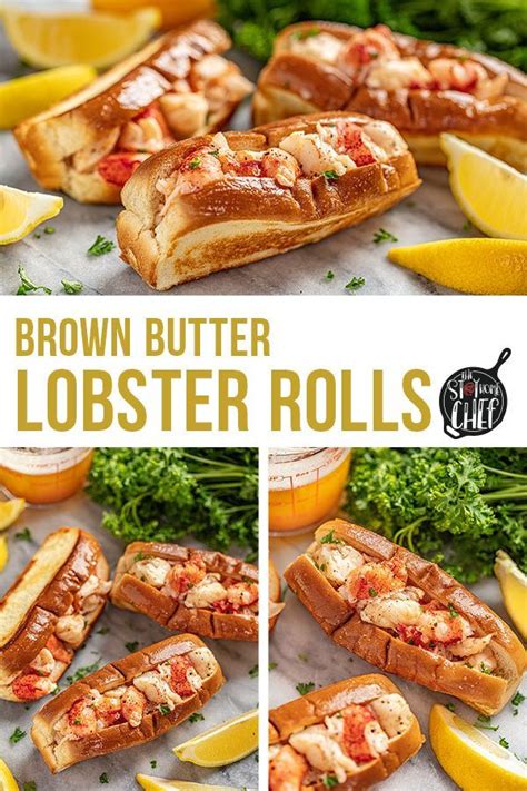 Brown Butter Lobster Rolls Fried Chicken Breast Recipe Delicious