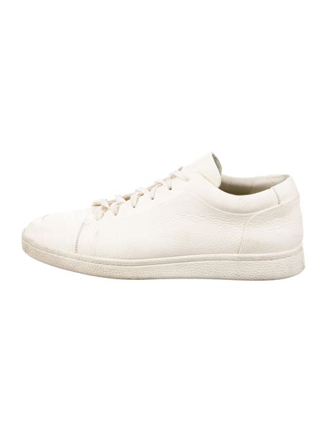 Balenciaga Leather Sneakers - Neutrals Sneakers, Shoes - BAL255700 ...