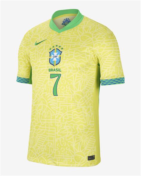 Vini Jr Brazil National Team Stadium Away Men S Nike Dri Fit