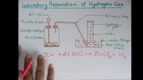 Lab Preparation Of Hydrogen YouTube