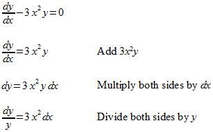 Separable Equations