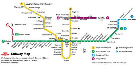 The Evolution Of The Ttc Subway Map