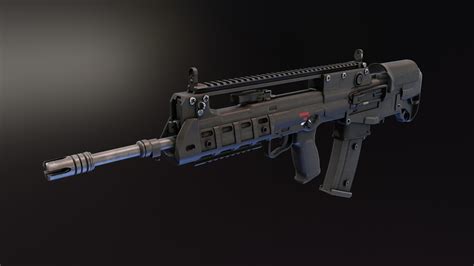 Artstation Vhs2 Assault Rifle Game Assets