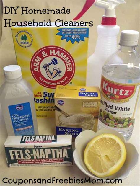 Diy Homemade Household Cleaners Ingredients How To Get Started Coupons And Freebies Mom