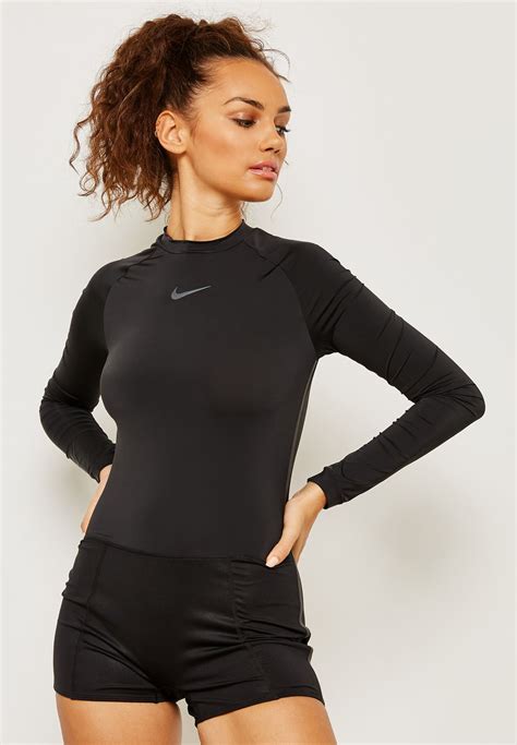 Buy Nike Black Run Division Bodysuit For Women In Mena Worldwide