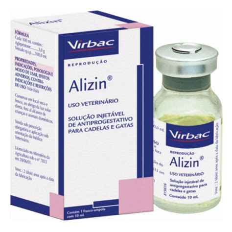 Alizin 10 mL - Virbac - Kajavet Farmácia Veterinária