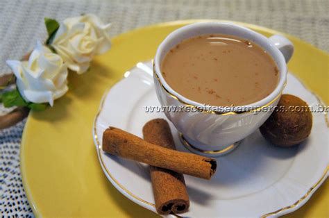 Receita De Café Com Leite E Canela Receitas E Temperos