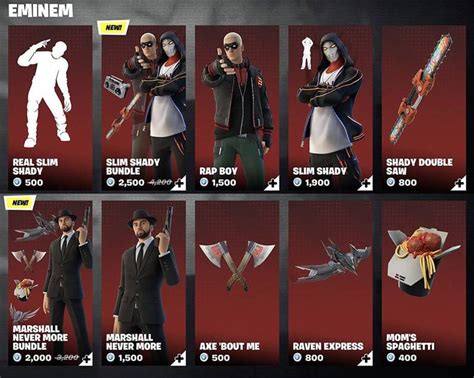 Fortnite Eminem Chega Ao Jogo Confira Skins Preços E Mais