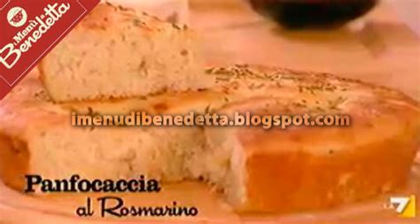 Panfocaccia Al Rosmarino La Ricetta Di Benedetta Parodi