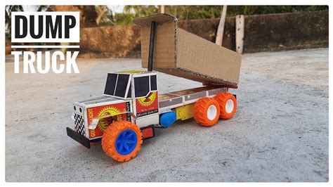 How To Make Matchbox Tipper Truck At Home Diy Electric Dump Truck